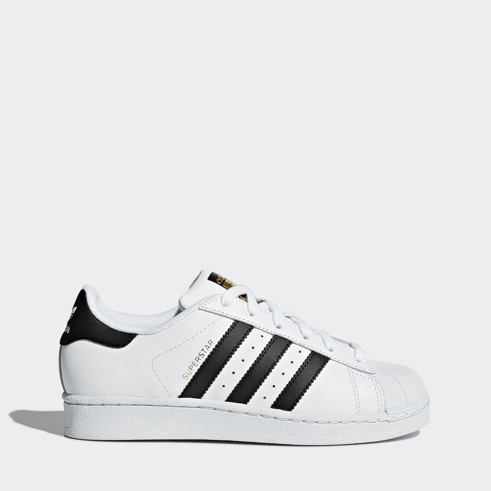 Adidas Superstar - Originals για αγορια - Ασπρα/Μαυρα,Μέγεθος: EU 27 – 39 1/3 (212PYMBJ)